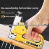 4-in-1 Staple Gun & Brad Nailer for Woodworking, Decoration, and Furniture