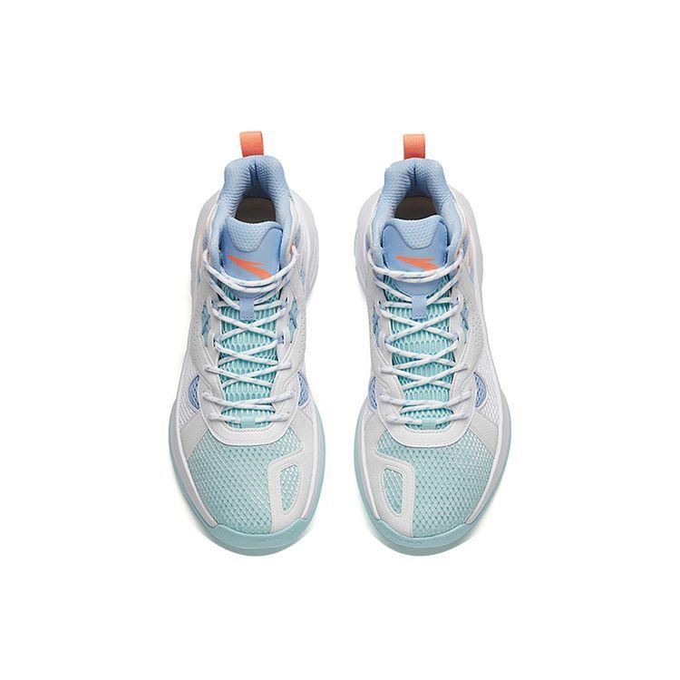 Anta Wind Tunnel 2 Basketball Shoes Men Sneakers White Blue Orange 112211620S-6