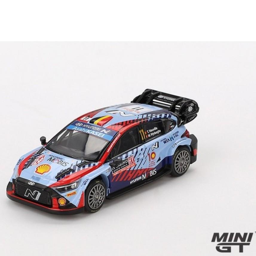 Hyundai I20 N Die-cast 1:38 / Hyundai I20 N Rally1 Hybrid #11 2024 Rallye Monte-Carlo Winner 1/64