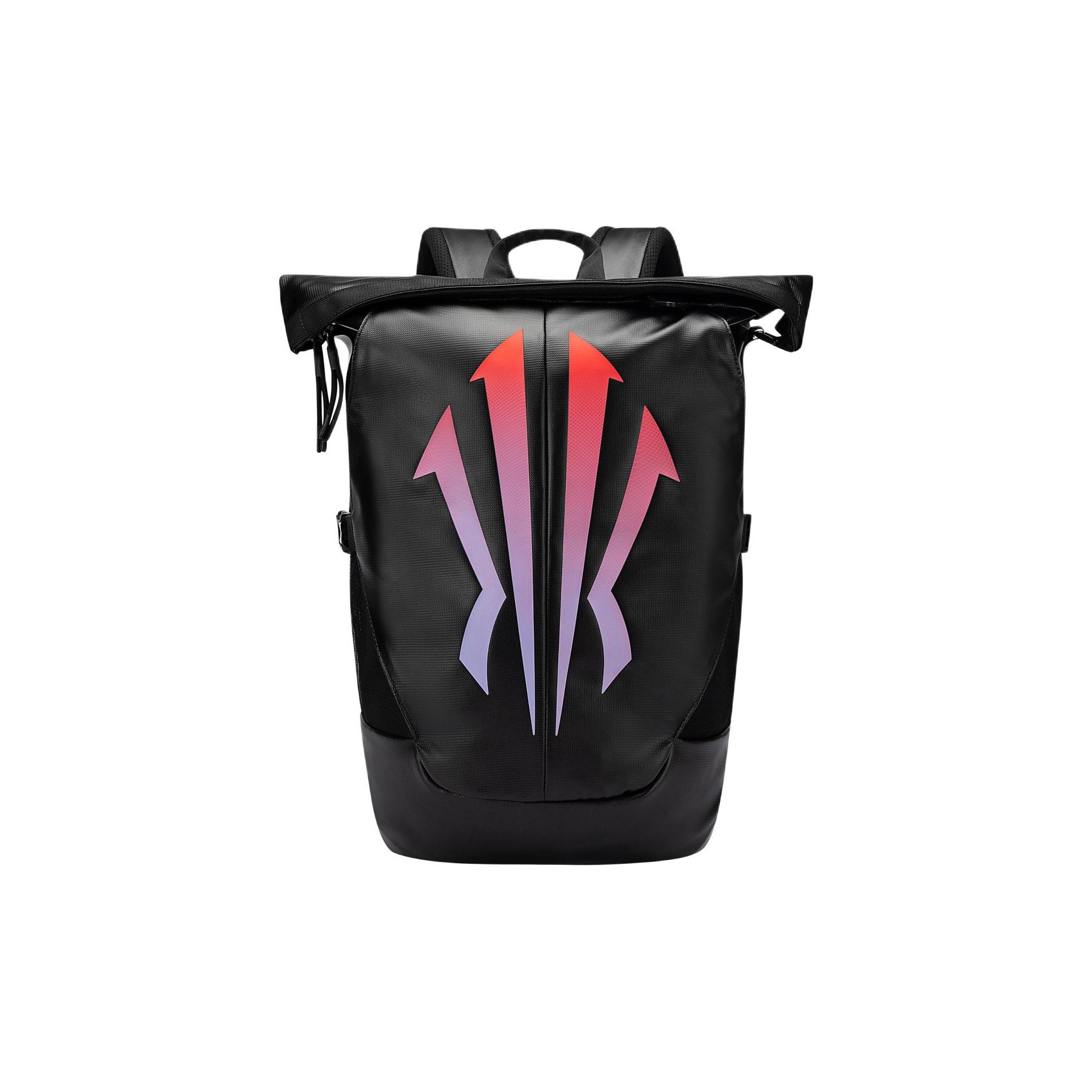 

Anta Kyrie Series Basketball Series Shadow 28L Color Block Printed Design Backpack Men Backpack Black Rainbow 192541166D-6 Obsidian Shadow