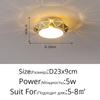 Modern Aisle LED Ceiling Lamp For Corridor Stairs Entrance Attic Square Indoor Lighting Minimalist Style Lights Kitchen Fixtures