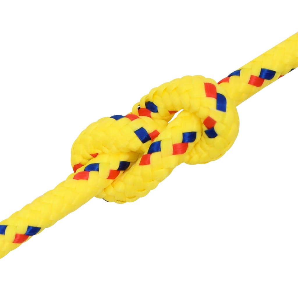 Boat Rope Yellow 8 Mm 100 M Polypropylene