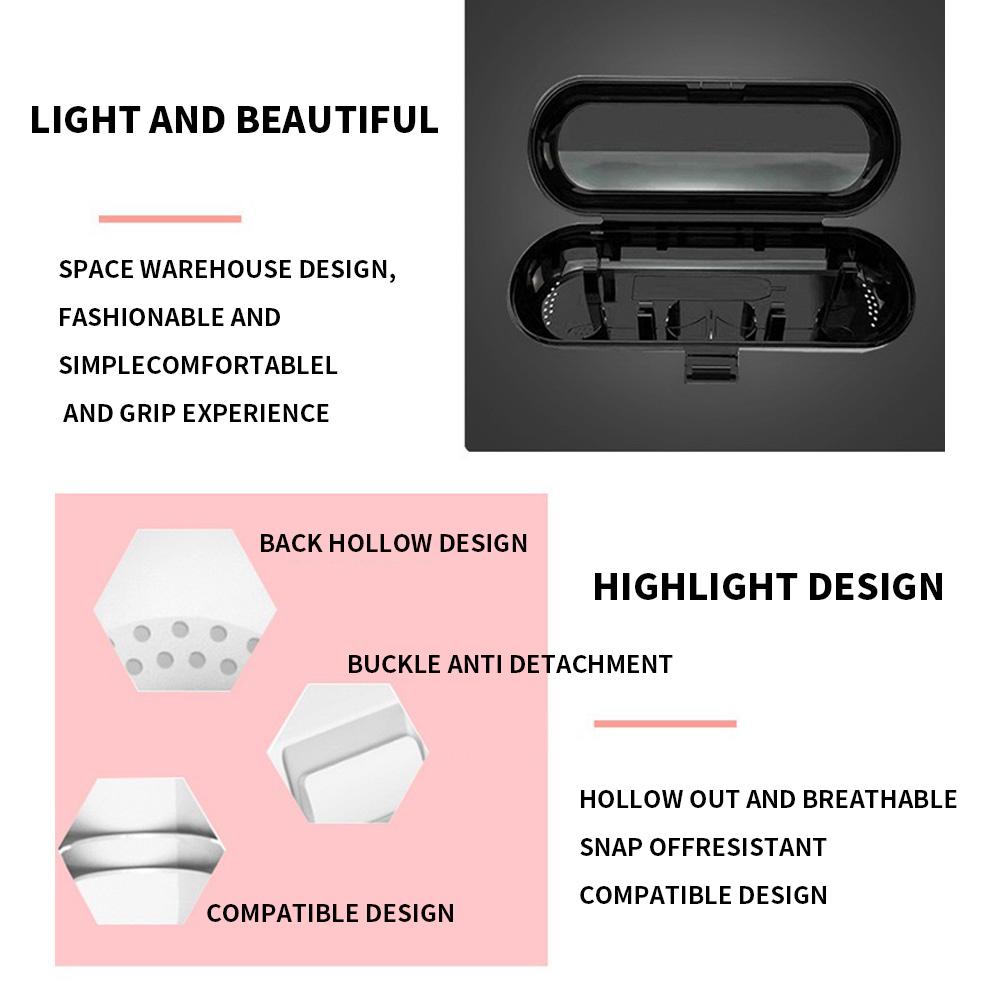 1PC Electric Toothbrush Storage Box Electric Toothbrush Travel Case - Dustproof and Convenient - Suitable for Storing Philips Or