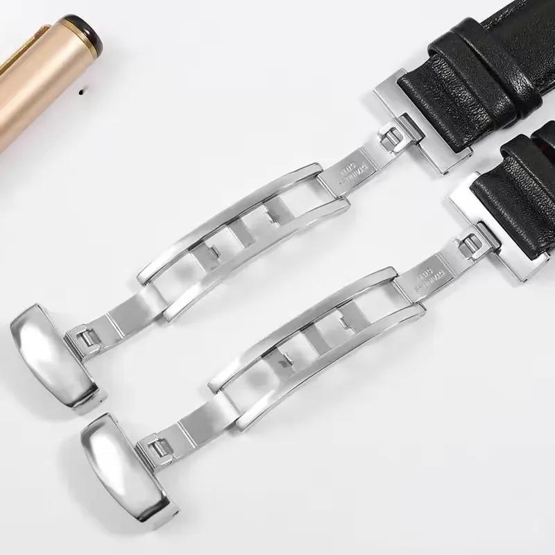 Cinturino in Vera Pelle per Tissot Serie Sportiva Racing PRS516 T91 1853 Pelle di Mucca Strato Superiore Cinturini per Orologi 20mm per chopin Cinturino per Orologio