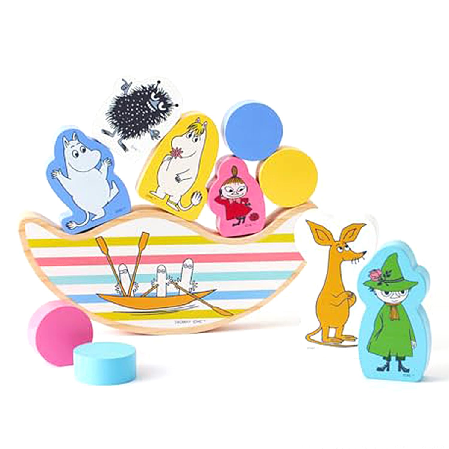 DADWAY MOOMIN BABY Игра-балансир Moomin Baby Лодка Хаттифаттенер TYMB019980000