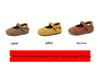 Girls' Breathable Princess Shoes - Soft-Soled, Closed-Toe, Hollow Design, Spring 2026 Edition.