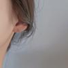 Emerald Earrings for Women's Years, New Trendy Light Luxury Earrings, Niche Earrings, Sleep Without Picking Earrings