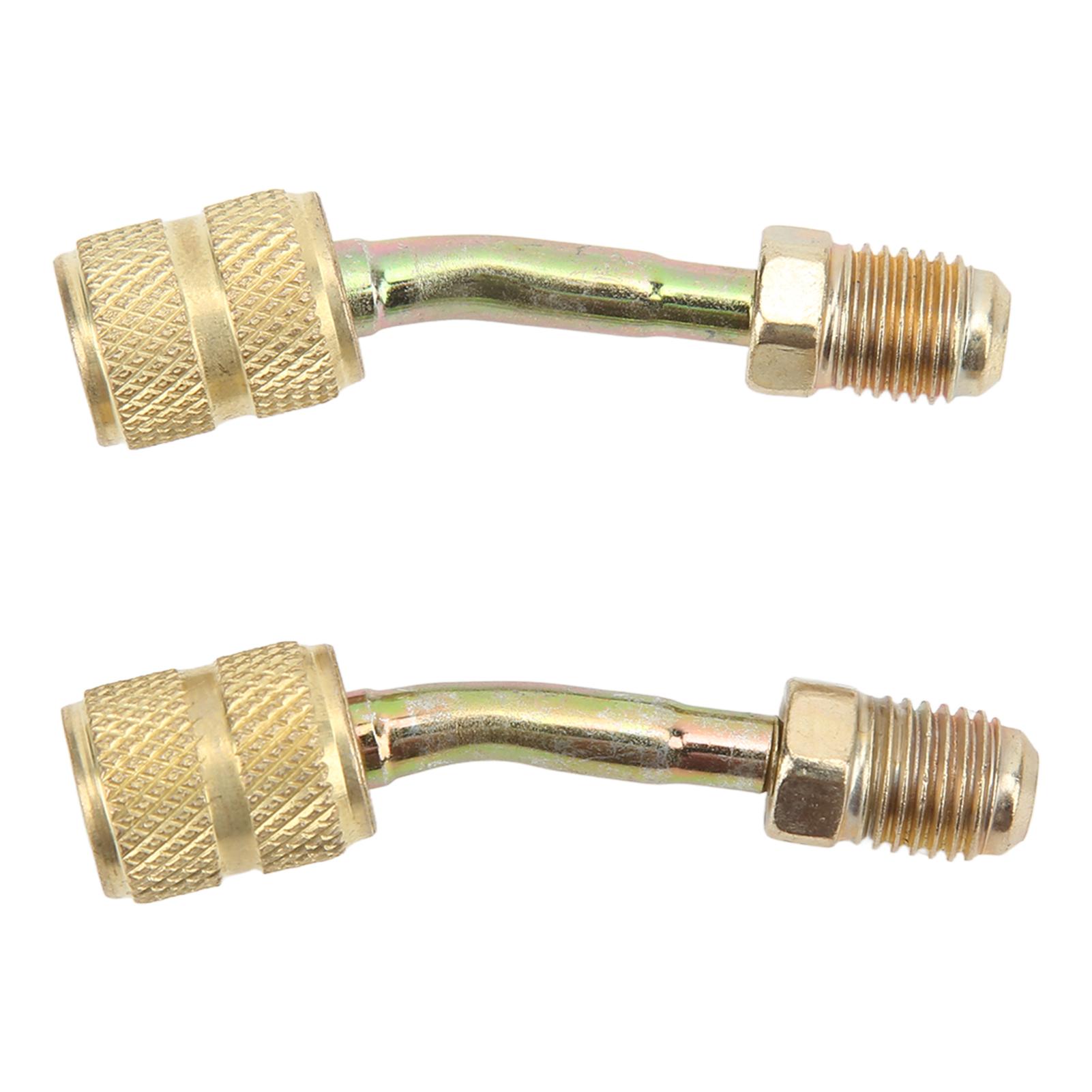 

2 шт. Универсальный адаптер для зарядки и вакуумного порта R410A, адаптеры 14–516 для мини-сплит-системы