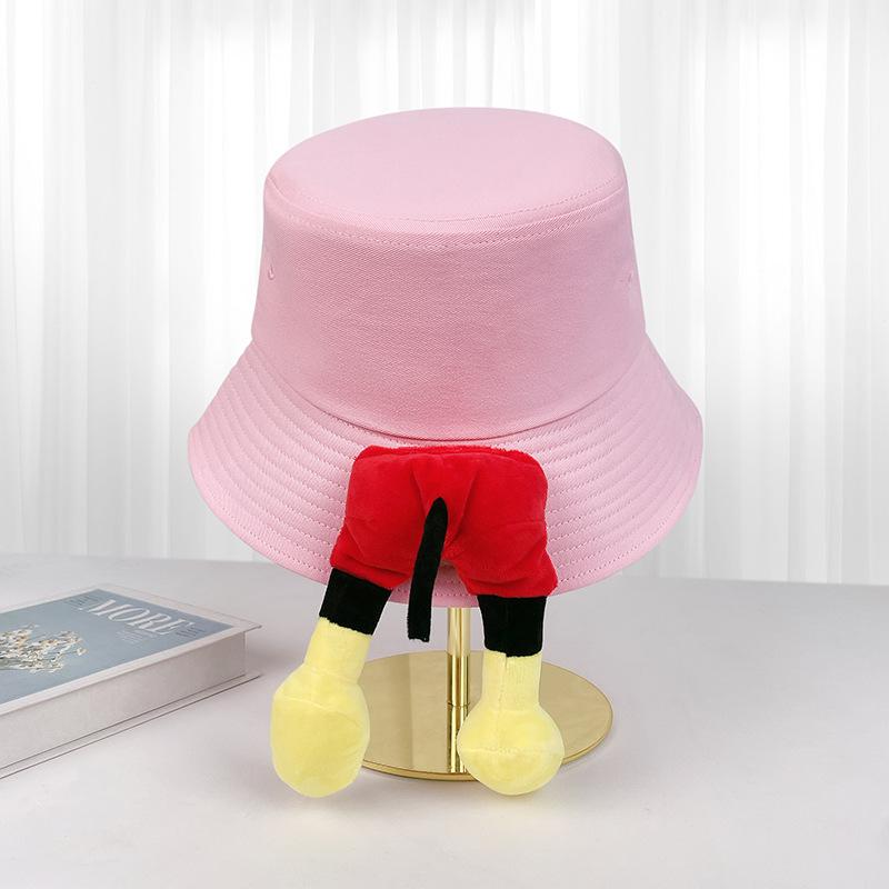 Cute Ass Palm Baseball Cap Funny Design Cartoon Hat Female Summer Versatile Sunshade Photo Cap