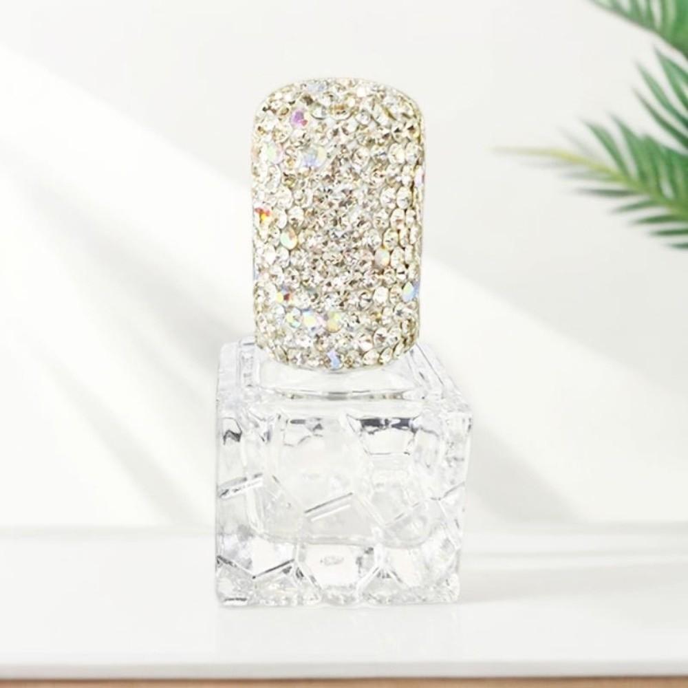 10ML Rhinestone Perfume Bottle Creative Rhinestone Oil Diffuser Bottle Home Decor