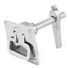 Stainless Steel Flush Mount Floor Lock Hatch Latch Hardware Accessory for Marine Boat