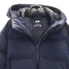 Uniqlo Seamless Down Parka L Navy 3D Cut Men's Used