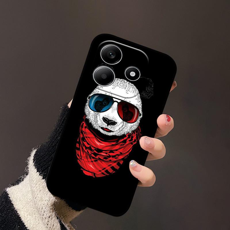 For Redmi Note 14 5G Case Cute Painted Silicone Soft TPU Phone Coque Capa For Redmi Note 14 4G Shockproof Fundas Bumper Cover