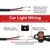 18LED Motorcycle Ultra Bright Headlight Waterproof Spot Light For E-bike Scooter Modification
