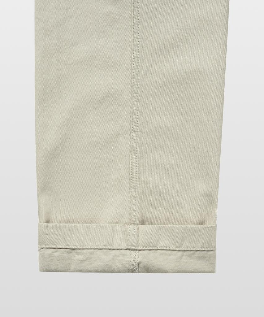 MANNERGRAM 1950 Classic Roadside Fatigue Pants Light Beige