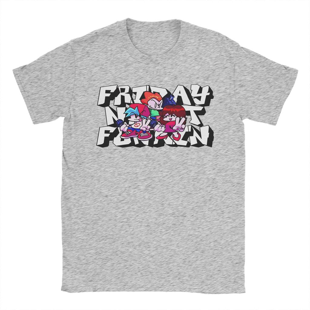 Men Women Graphic Printing Friday Night Funkin Graffiti  T Shirt Tee 100% Cotton  T-shirts Clothing
