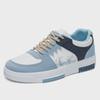 2024 Men's Fashionable Thick-Soled White Sports Shoes - Versatile, Breathable Casual Footwear