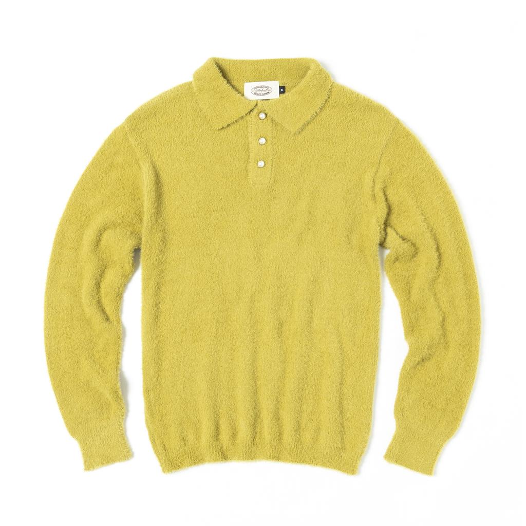 AMFEAST Cotton Candy Polo Knitwear Lemon