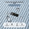 Durable 5FT/5.9FT Anti-Slip Mattress Cover Dust Proof Waterproof Bedding Cover Thickened Antibacterial Bed Sheet For All Seasons