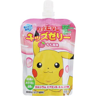 Taisho Lipovitan Kids' Jelly - Momo Flavor 125g Other (check Locks, Tongue Cleaners, Etc.) Cheer Pack Other (check Locks, Tongue Cleaners, Etc.)