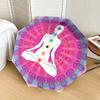 1pc Chakra Meditation Mandala Art Umbrella with Plastic Handle,Suitable for All Seasons Home Travel Outdoor UmbrellaDD212