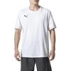 Puma Logo Regular Sleeve Round Neck Pullover Short Sleeve T-Shirt Men T-Shirts White 705747-04