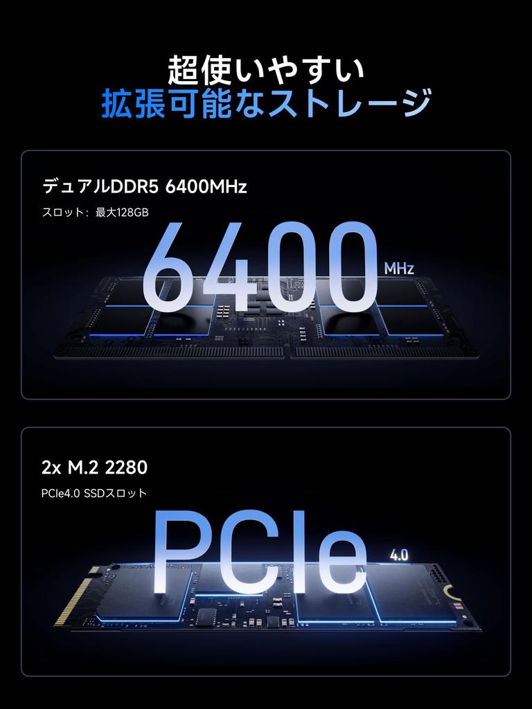 MINISFORUM AI M1 Mini Intel Core Ultra 9 Intel Arc 140T OCulink Port for External GPU DDR5 64GB To 2TB HDMI DP USB 4 X 2 7 LAN Pro-285H PC, 285H, GPU,