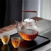 700ml Brass Handle Beam Glass Teapot With Filter Home Boiling Puer Flower Olong Tea Pot Tea Kettle Kung Fu Tea Set Teaware