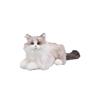 Trendmaster Nadenade Neko-chan EX Ragdoll Plush Toy - A lifelike, realistic plush toy that meows when petted, perfect as a gift for cat lovers, a