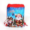 5PCS Backpacks Santa Claus Xmas Supplies Toy Packing Christmas Gift Bag Storage Drawstring Bags