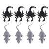 8pcs Halloween Simulation Toys For Halloween Decorations