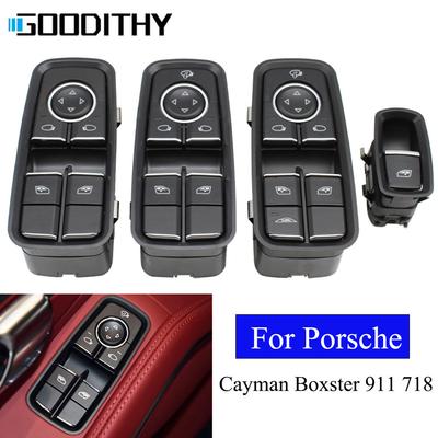 Araba Elektronik Ana Pencere Kaldırma Anahtarı Düğmesi Regülatörü Porsche Cayman Boxster 911718981982