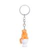 Funny Pvc Cat Keychain Toilet Shape Design Color Options For Cat Lovers Bag Car Key Decor