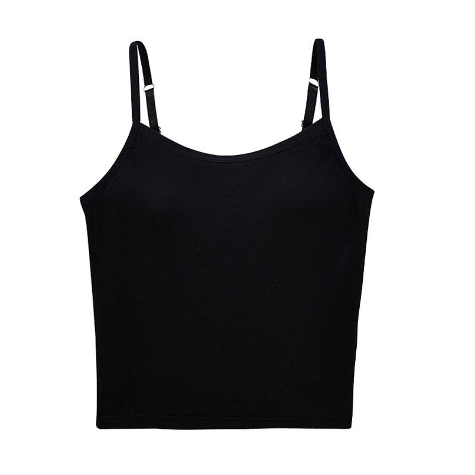 Camisole Women With Chest Pads Inner Wear Outer Wear Underwear Bottoming Beautiful Back Bra Top
