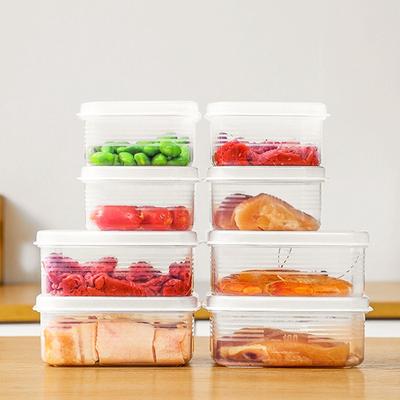 Square Refrigerator Preservation Box Transparent Food Sealing Box Split Storage Box  Refrigerator