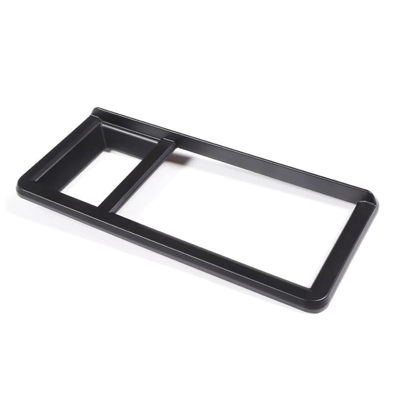 1 PCS GPS Navigation Panel Frame Trim Cover Decoration Interior Accessories ABS For Ford Maverick