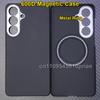Carbon Fiber Aramid Magnetic Case for Samsung Galaxy S26+ Kevlar Fabric S26plus Thin Hard Lightweight Cover Magnetic Balck  Red