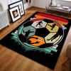 Personalisierter Fußballspiel-Druckteppich für Schlafzimmer, Wohnzimmer, Bettseite, Sofa, Bodenmatte, Moderne Heimdekoration, Bereichsteppich, Geschenke