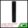 UXCELL 1 Pcs 22/25/28/30/32/35/38/40 mm ID 200mm Length 4mm Thickness 0 Degree Black Car Silicone Hose Coolant Hose Universal