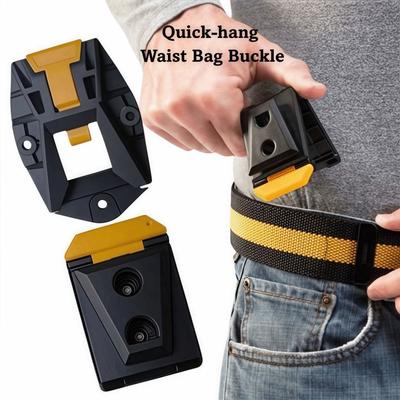 Boucle de Ceinture Robuste en ABS de Haute Qualité Durable Compatible Clip de Remplacement pour Sacoche Outil d'Attache Rapide Ceinture Utilisation Professionnelle