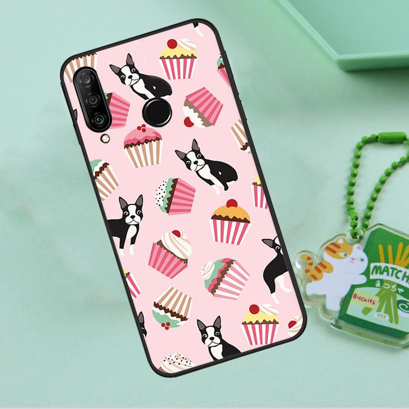 Funny Boston Terrier Dog For Huawei Nova 10 9 SE 5T 12s 12i 11i Y91 Y90 Y60 Y70 Y72 Y61 P20 P40 P30 Lite P60 Pro Case