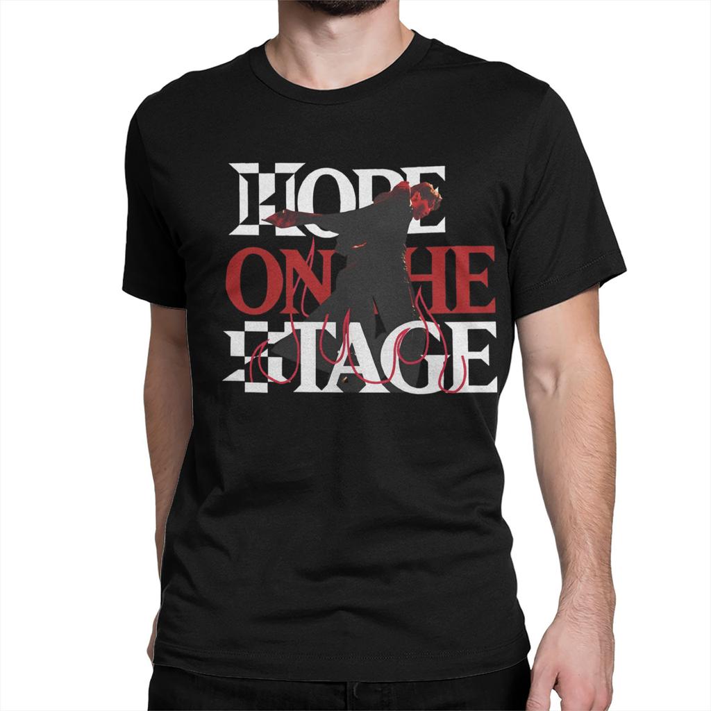 Hope on the Stage Tour T Shirts for Men Women Cotton Vintage T-Shirts Crew Neck Tee Shirt Short Sleeve Clothing 4XL 5XL