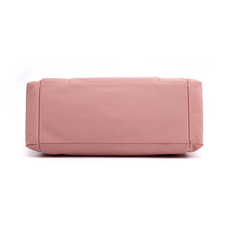 Tote Bag Kabelka Taška přes rameno pro ženy Nylonová voděodolná Velkokapacitní nákupní CrossBody taška Dámská taška Messenger
