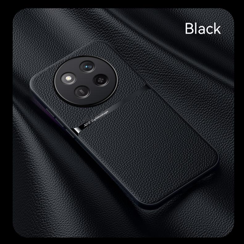 

Чехол из искусственной кожи с магнитным покрытием для Honor Magic 7 Lite Magic 6 X9c X9b, защитный чехол, твердый чехол, чехол, чехол, чехол Honor Magic 7 Lite чёрный