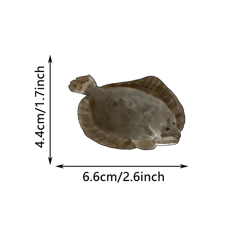 High-Standard-Quality 50Pcs High-Quality Deep High-Quality Sea High-Quality Fish High-Quality Stickers High-Quality Pack High-Quality Ocean