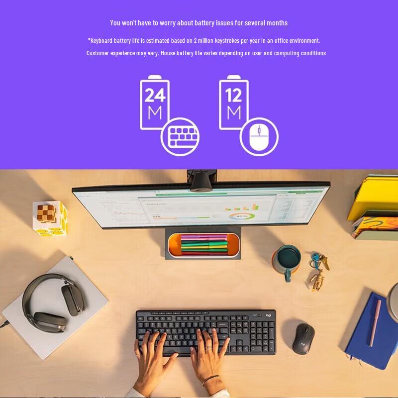 Logitech MK370 Wireless Keyboard and Mouse Combo