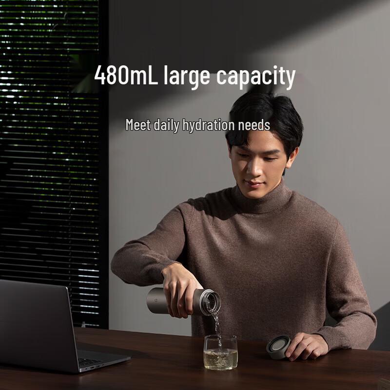 Xiaomi Mijia Ti2 Reines Titan Tee-Sieb Thermoskanne 480ml