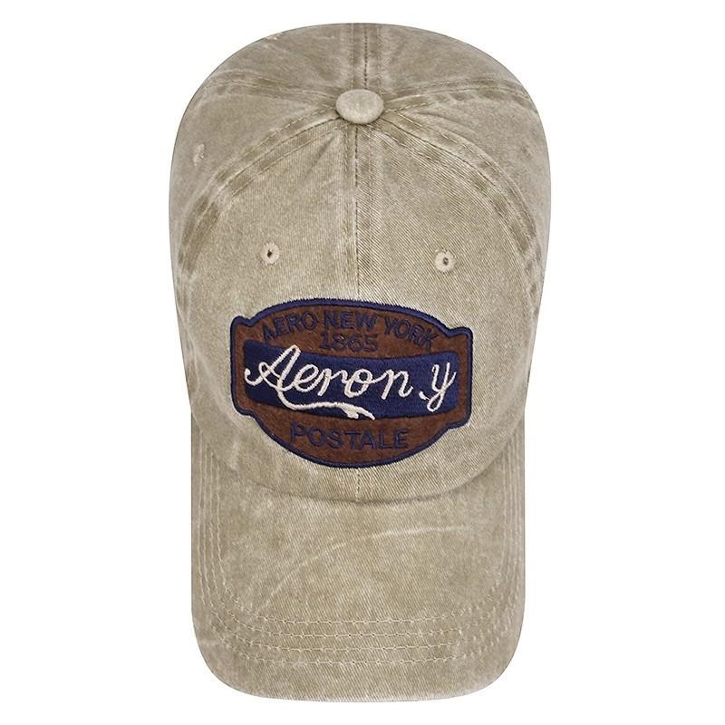 Stylish Korean Cotton Washed Baseball Cap For Men Women With Adjustable Size Sun Protection Features