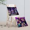 KPop D-Demon-Hunters Pillowcase Toon Gift Cushion Cover Bedroom Home Sofa Chair Seat Decor Pillow Case