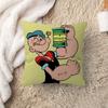 Animation Popeye Retro Personalized Pillow Cover Kids Bedroom Wild Party Decor Pillowcase kid Birthday shower Gift